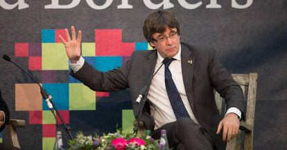 Former Catalan premier Carles Puigdemont.