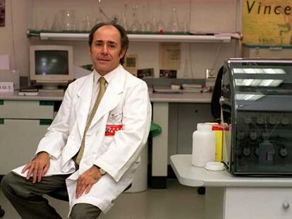 Eduardo Fernández Cruz, en el hospital Gregorio Marañón de Madrid.