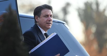 El primer ministro italiano Giuseppe Conte 