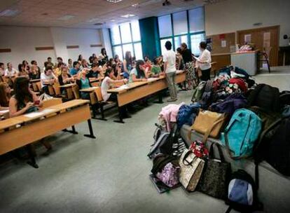 Últimos exámenes de Selectividad en la Universidad Jaume I de Castellón.