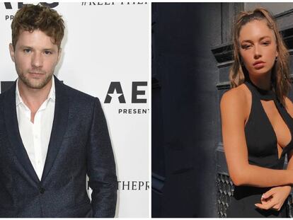 El actor Ryan Phillippe y la modelo  Elsie Hewitt.