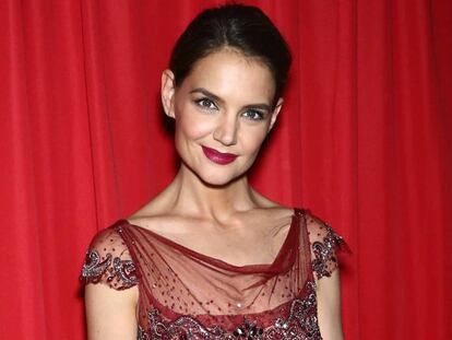 Katie Holmes, el pasado febrero en Nueva York.