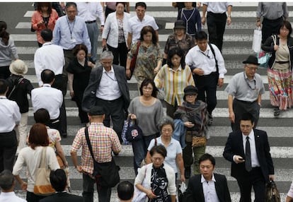 Japón tiene más ciudadanos de más de 60 años que de 20. En la imagen, Tokio