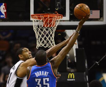 Durant recibe la marca de Duncan