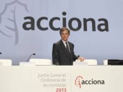 El presidente de Acciona, Jos&eacute; Manuel Entrecanales.