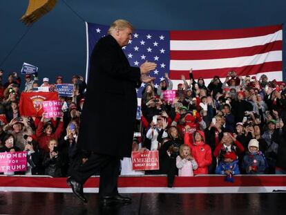 El presidente de EE UU en un acto la pasada semana en Ohio.