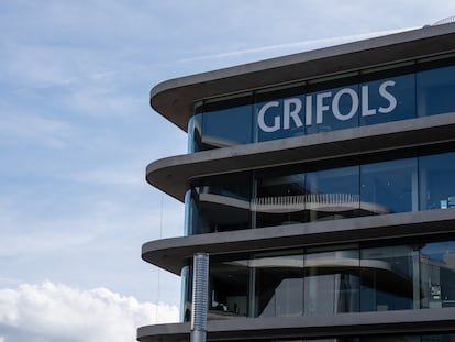 Las oficinas de Grifols en Barcelona, en una imagen de archivo.