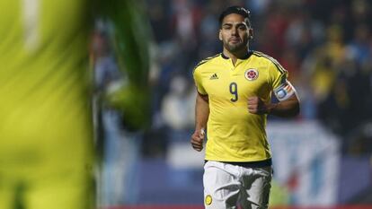 Falcao, en el partido contra Argentina de la Copa América.