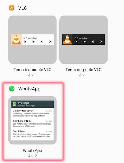 Widget WhatsApp