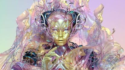 Fragmento de un vídeo de Björk