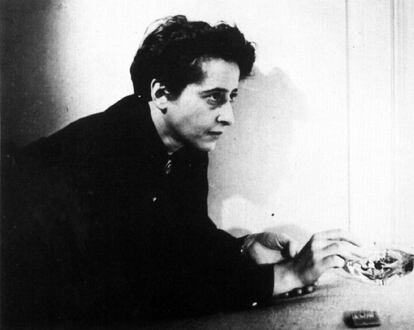 La filósofa Hannah Arendt.
