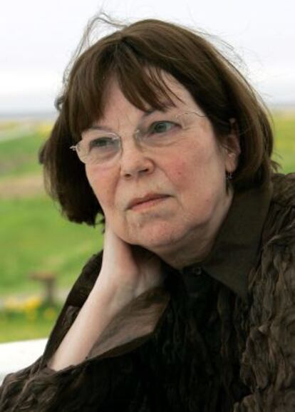Sarah Kirsch, poeta alemana, en 2006.
