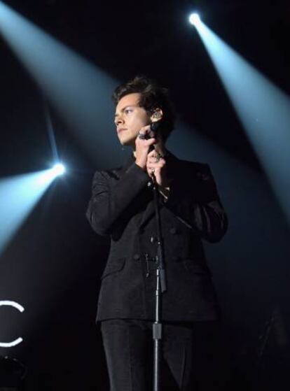 Harry Styles en un concierto el pasado enero.