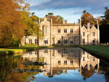 Mansión y jardines de Kilruddery House en el condado de Wicklow, en Irlanda.