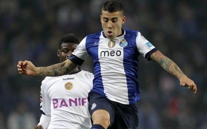 Otamendi, en un partido del Oporto. 