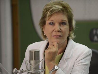 A senadora Marta Suplicy.