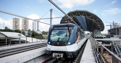 Imagen del metro de Panamá.