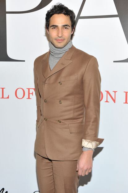 Zac Posen, elegantísimo de color camel.