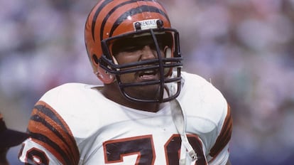 El exjugador de los Bengalíes de Cincinnati, Anthony Múñoz.