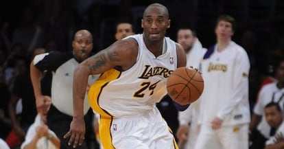 El jugador de los Lakers Kobe Bryant.