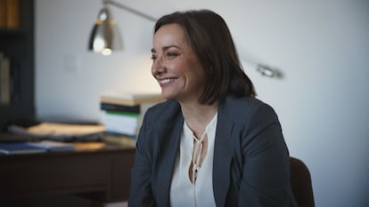 Pepa Bueno, directora de 'EL PAÍS', durante su participación en 'En primicia'.