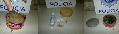 Detención de un ciudadano guatemalteco procedente de Quito (Ecuador), al que se le intervinieron 710 gramos de cocaína en un doble fondo practicado en una lata de atún que llevaba en el interior de una maleta facturada.