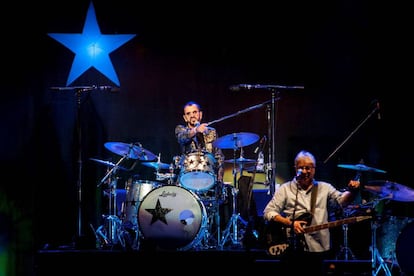 Ringo Starr, este jueves en Madrid.