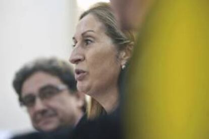 La ministra de Fomento, Ana Pastor.