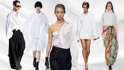 La camisa blanca, un básico que cada temporada se reinventa.