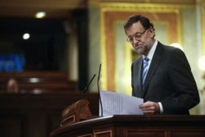 El presidente del Gobierno, mariano Rajoy, el pasado 30 de octubre.