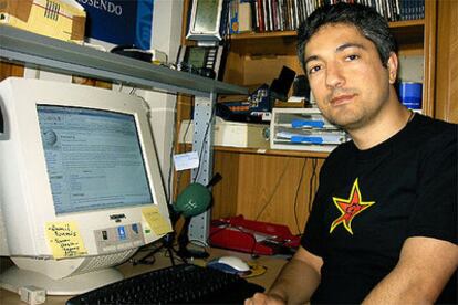 Jose A. Gelado, primer <i>podcaster</i> en España.