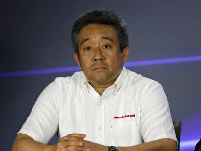 Masashi Yamamoto, m&aacute;nager general de Honda. 