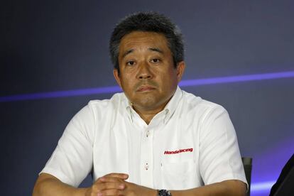 Masashi Yamamoto, m&aacute;nager general de Honda. 