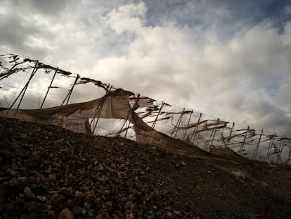 Invernaderos abandonados en Los Abrigos (Tenerife) 