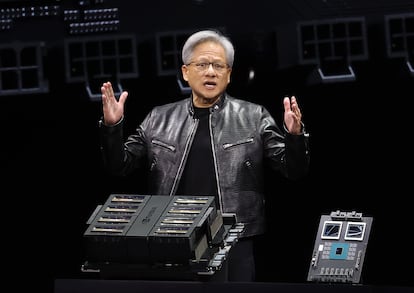 Jensen Huang, consejero delegado de Nvidia, en una imagen de archivo.