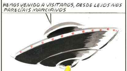 El Roto: Marcianos