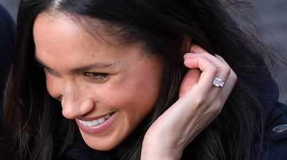 Meghan Markle em seu primeiro evento oficial