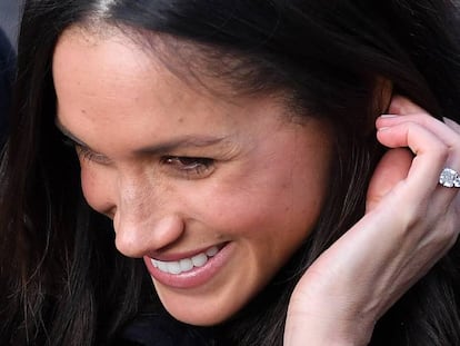 Meghan Markle em seu primeiro evento oficial