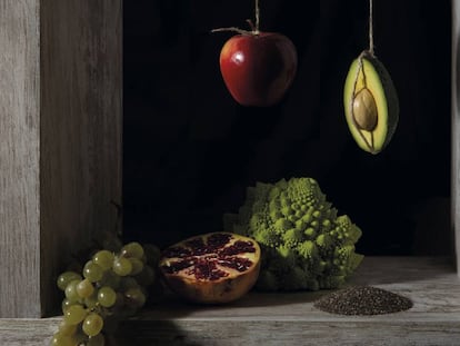 Fotografía de Germán Pardo, homenaje a los bodegones de Juan Sánchez Cotán (1560-1627).