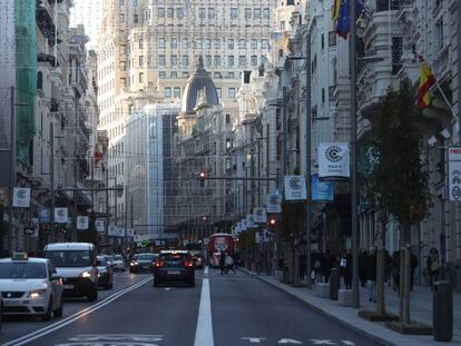 La nueva Gran Vía de Madrid. 