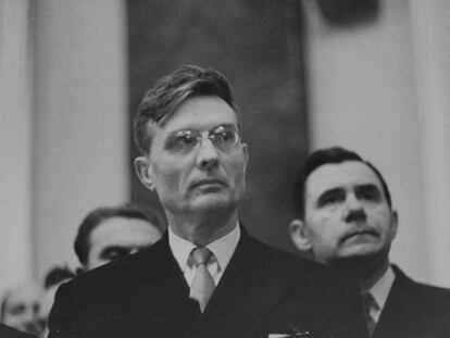 Mijaíl Suslov en 1958