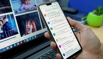 Uso de la aplicación Gmail para Android