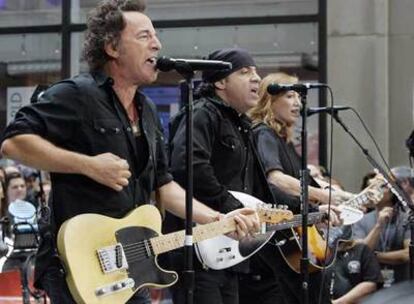 Bruce Springsteen, durante un programa de la NBC en el Rockefeller Center de Nueva York el pasado 28 de septiembre.