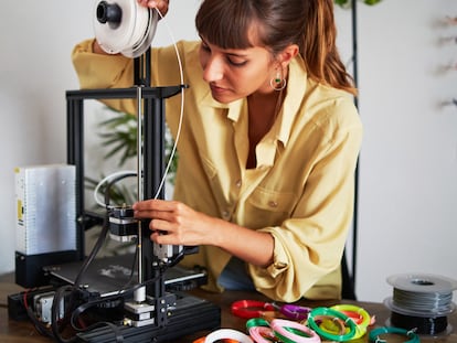 Las impresoras 3D ya han llegado a los hogares. GETTY IMAGES.