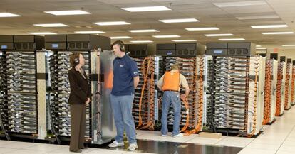 Supercomputadora Sequoia, en el laboratorio Lawrence Livermore.