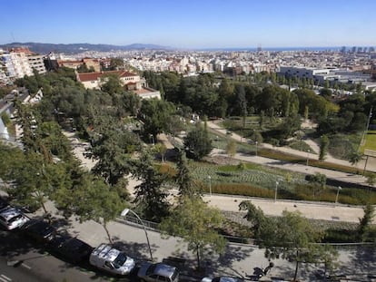 Los jardines del Doctor Pla i Armengol.