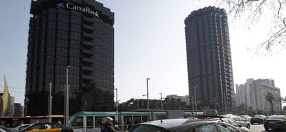 Sede de Caixabank en la avenida Diagonal de Barcelona. EFE/Archivo