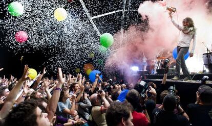 Un concierto en el marco del San Miguel Primavera Sound de 2011.