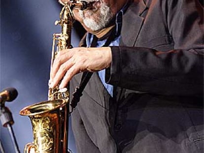 El saxofonista norteamericano Charles Lloyd.