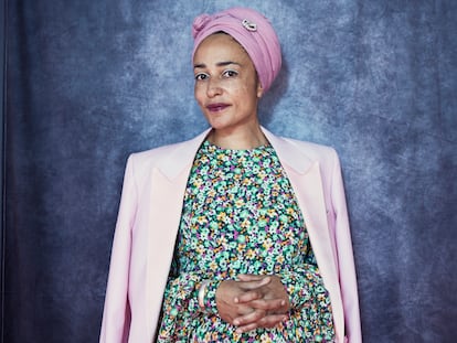 Zadie Smith en un festival literario celebrado en Roma en octubre de 2021.